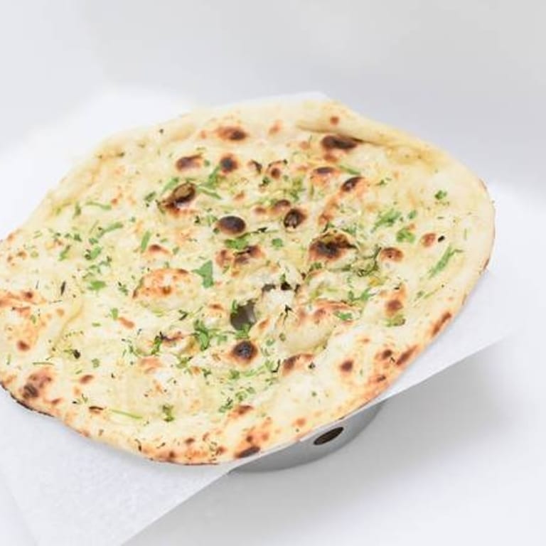 Delicious Garlic Naan Awaits