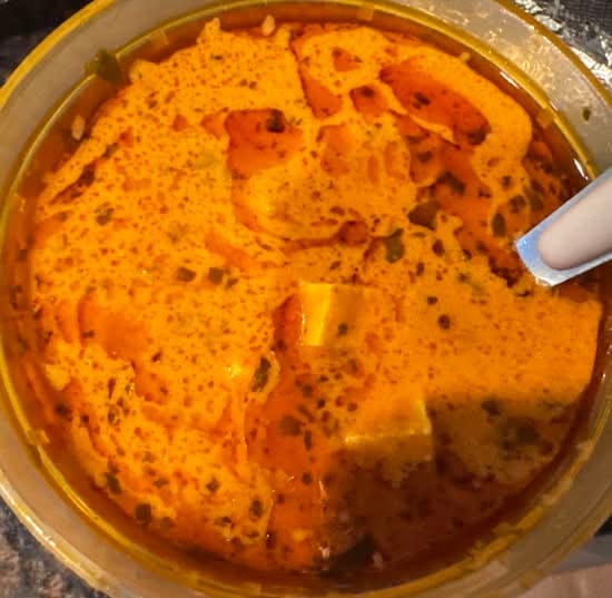 Paneer Makhni.