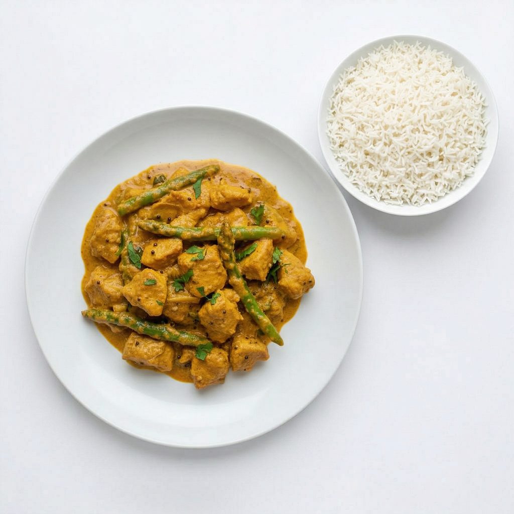 Chicken Subz Panchmael.
