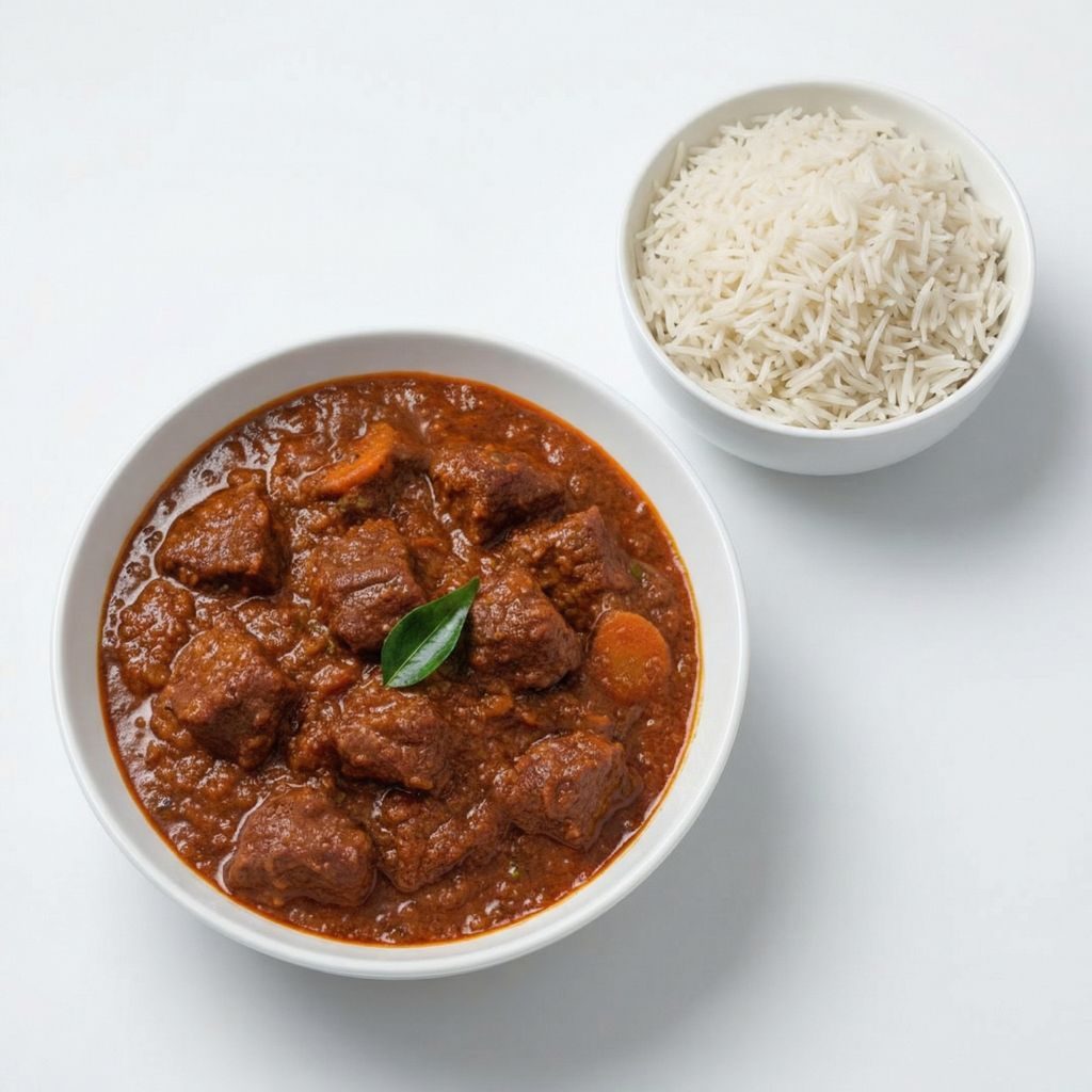 Beef Vindaloo.