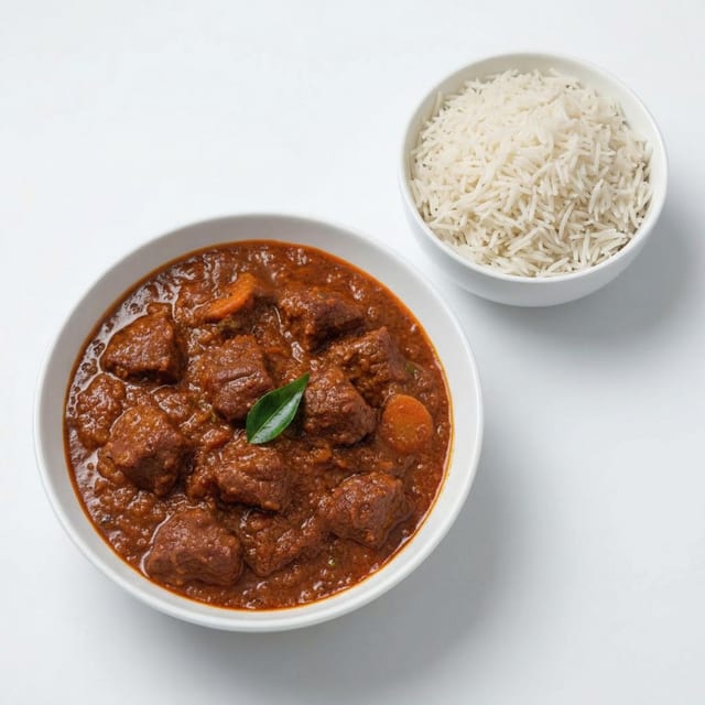 Beef Vindaloo.