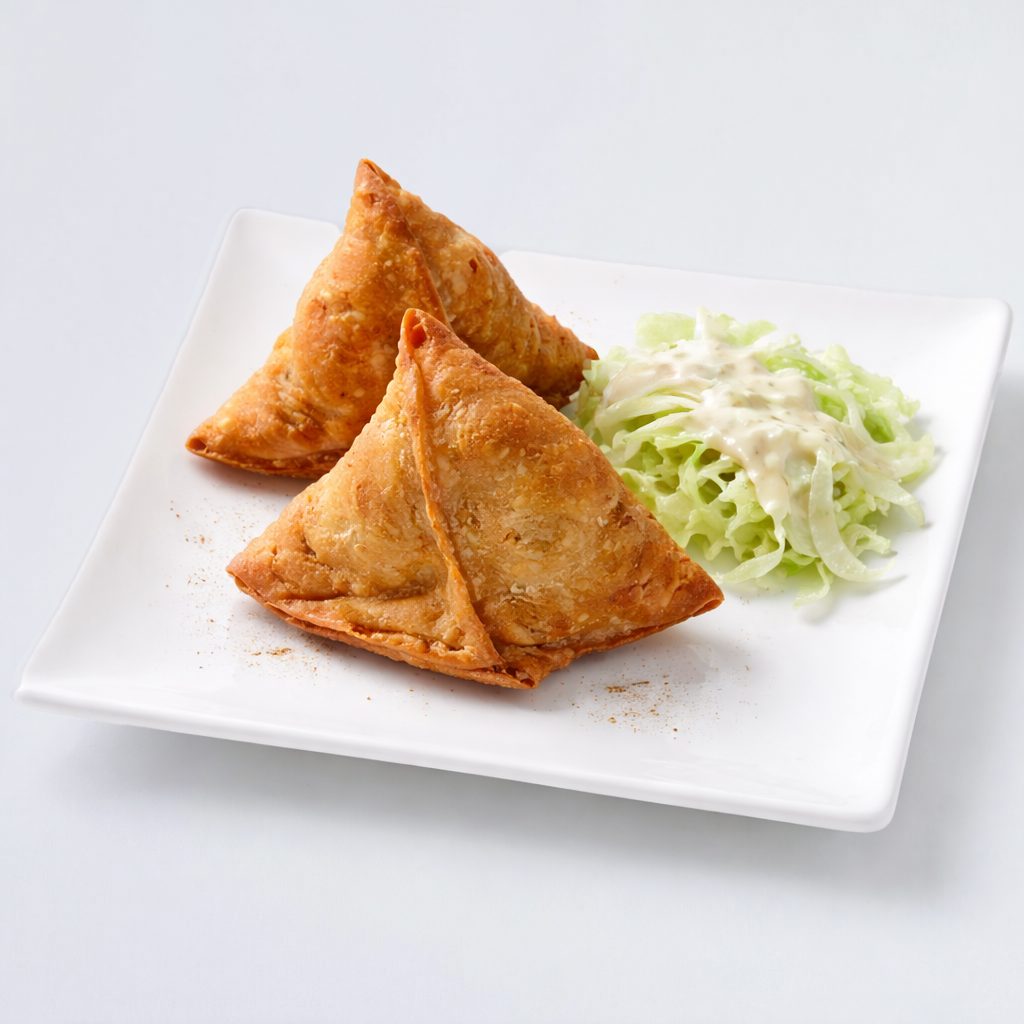 Vegetable Samosa.