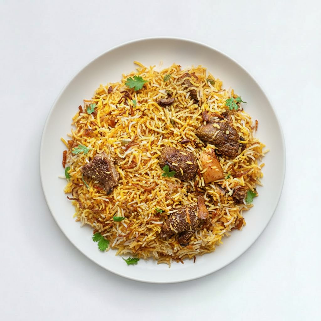 Lamb Biryani.