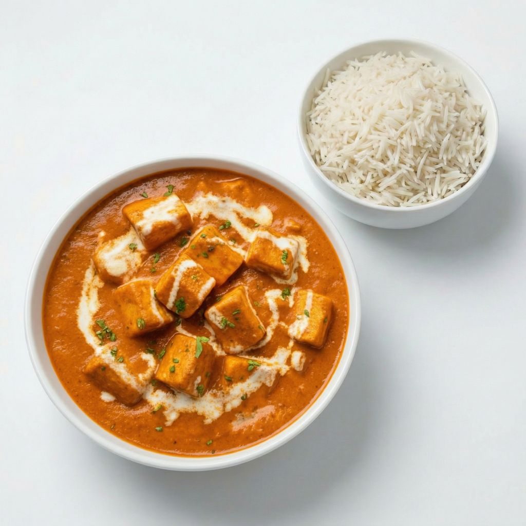 Paneer Makhni.