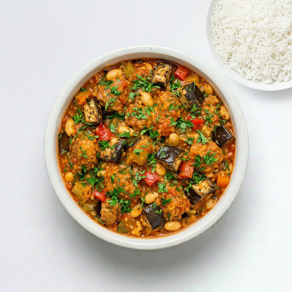 Eggplant Chicken.
