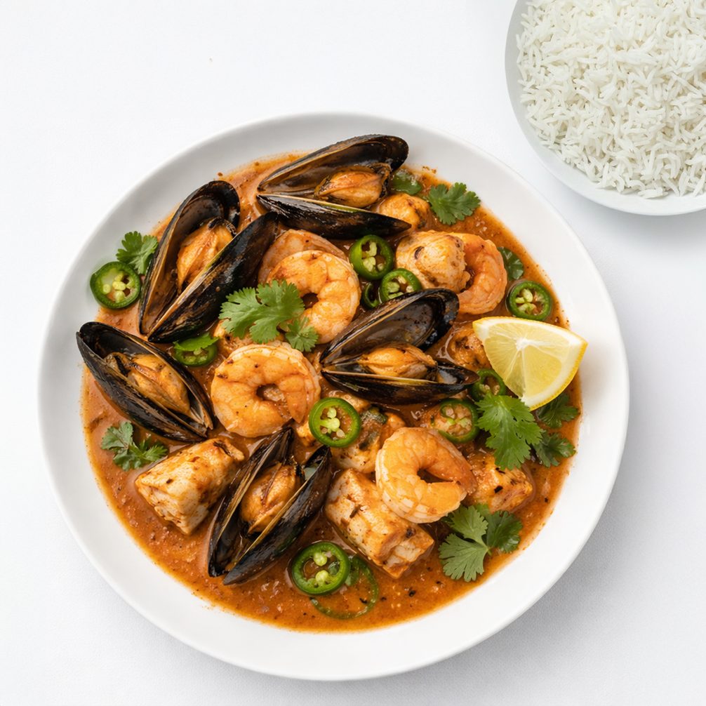 Seafood Masala.