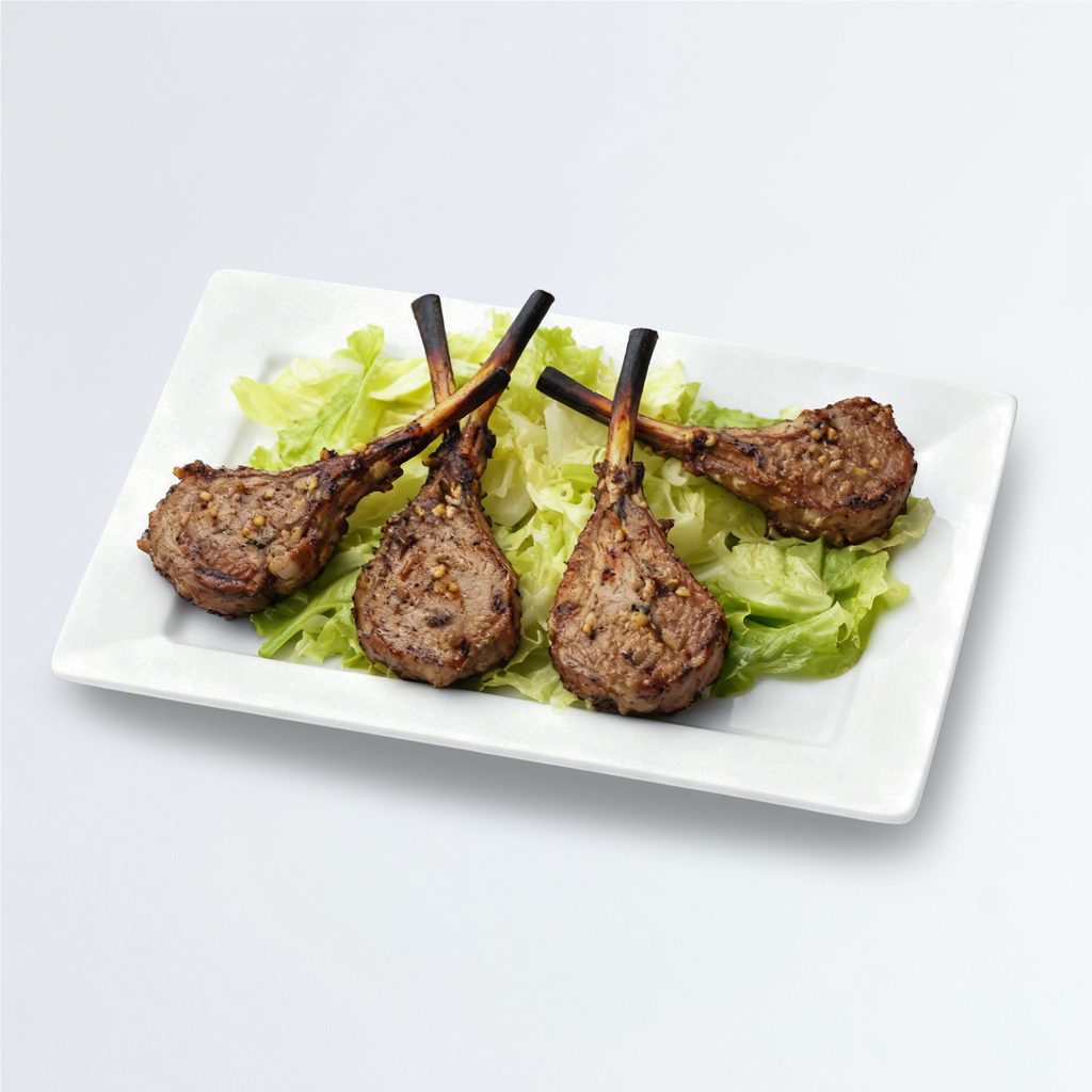 Mustard Lamb Chop.