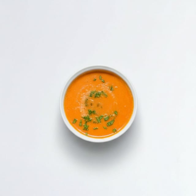 Tomato and Coconut Soup.