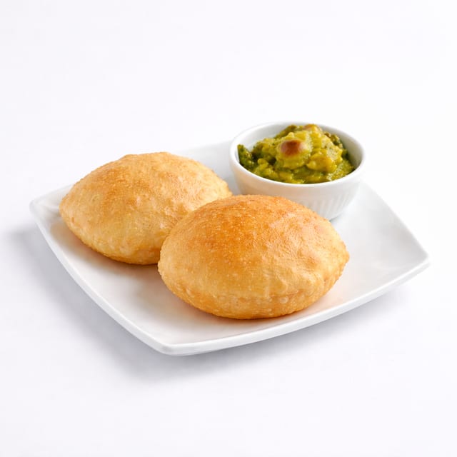 2 Piece Poori.