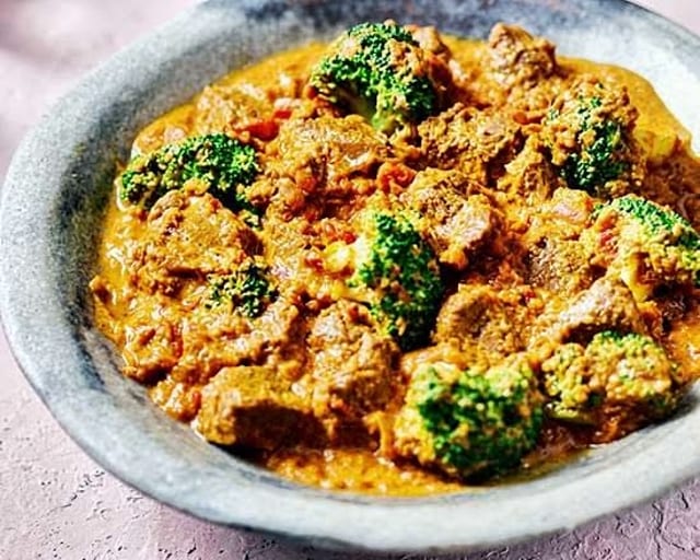 Beef Coconut Curry.
