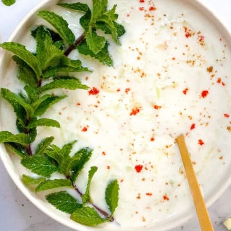 Refreshing Raita: Perfect with Biryani and Tikka Masala