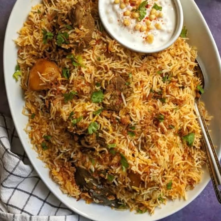 Delicious Goat Biryani: A Flavorful Indian Specialty