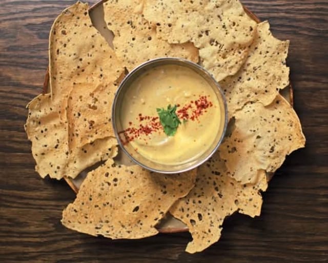 Papadum.