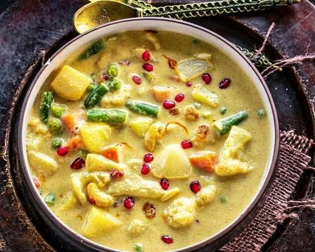 Shahi Navratan Korma.