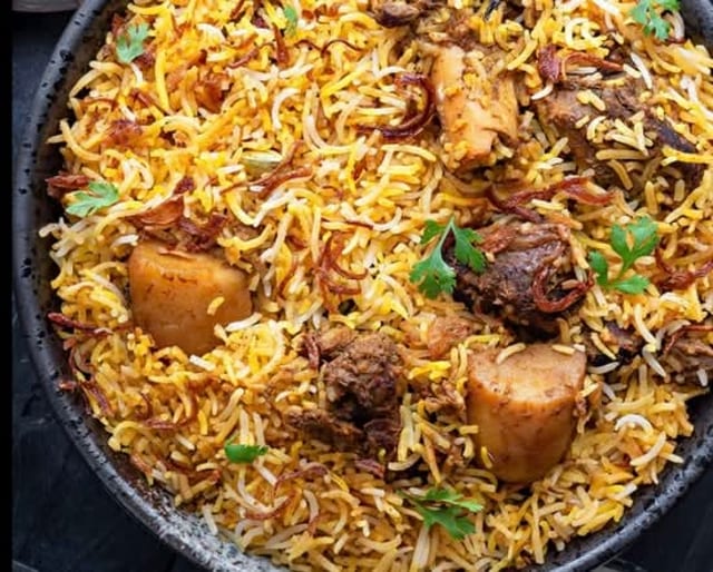 Lamb Biryani.