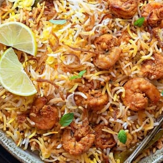 Shrimp Biryani