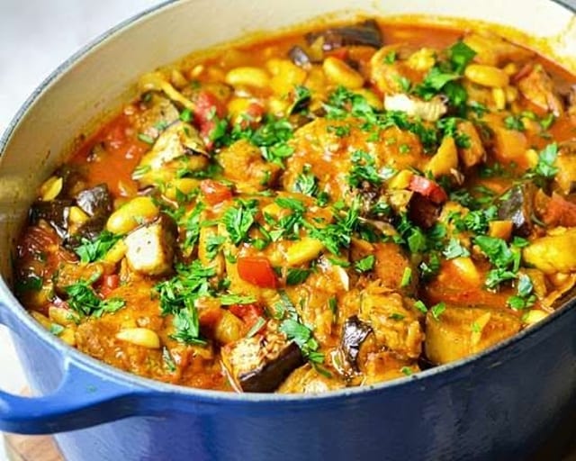 Eggplant Chicken.
