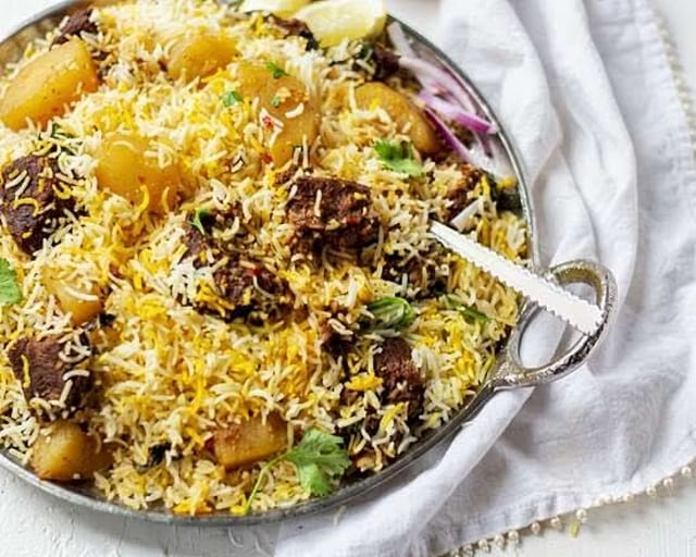 Beef Biryani.